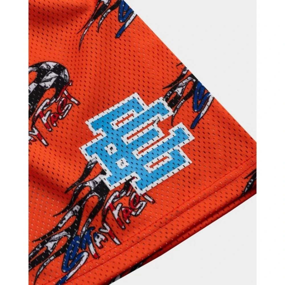 MEDIUM‎ Eric Emanuel Matty Boy ORANGE Mesh ✅❤️ SHIPS ASAP BRAND NEW RARE